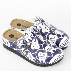 Anatomik Model Sabo Terlik Diş Desenli