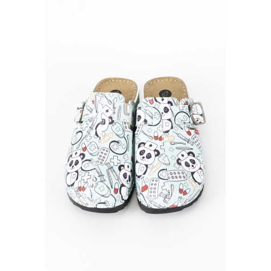 Anatomik Model Sabo Terlik Sevimli Ayıcık Desenli