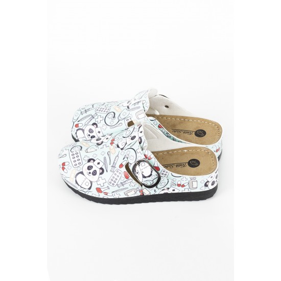 Anatomik Model Sabo Terlik Sevimli Ayıcık Desenli