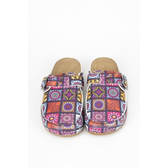 5 Nokta Anatomik Terlik Etnik Desenli Sabo 5 Nokta Anatomik Terlik Etnik Desenli Sabo