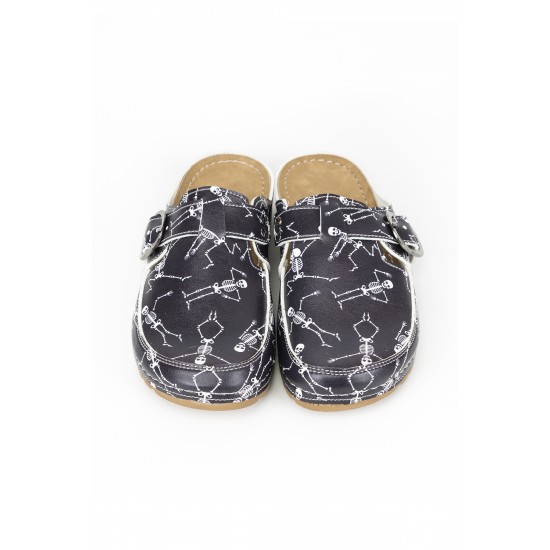 5 Nokta Anatomik Terlik İskelet Desenli Sabo 5 Nokta Anatomik Terlik İskelet Desenli Sabo