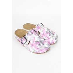 5 Nokta Anatomik Terlik Pembe Yaprak Desenli Sabo 5 Nokta Anatomik Terlik Pembe Yaprak Desenli Sabo