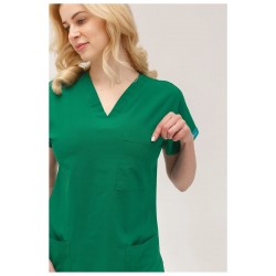 Ameliyathane Yeşili Likralı Forma Takım Flex Kumaş Scrubs Ameliyathane Yeşili Likralı Forma Takım Flex Kumaş Scrubs