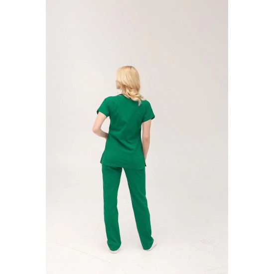 Ameliyathane Yeşili Likralı Forma Takım Flex Kumaş Scrubs Ameliyathane Yeşili Likralı Forma Takım Flex Kumaş Scrubs