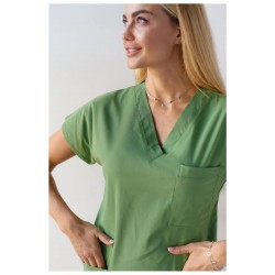 Fıstık Yeşili Likralı Forma Takım Flex Kumaş Scrubs Fıstık Yeşili Likralı Forma Takım Flex Kumaş Scrubs