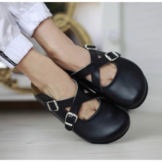 Mantar Taban Zik Zak Siyah Ortopedik Sabo Terlik