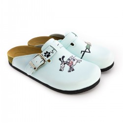 Mantar Taban Köpek Çocuk Desenli Ortopedik Sabo Terlik