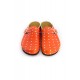 Mantar Taban Kırmızı Puantiye Ortopedik Sabo Terlik