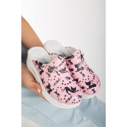 2025 Kadın Meow Kedi Desenli Ortopedik Airmax Sabo Terlik 