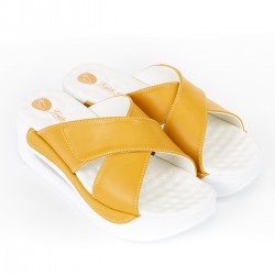 Turuncu Çapraz Air Sandalet Sabo Terlik