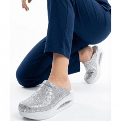 Gri Desenli Ortopedik Airmax Sabo Terlik 