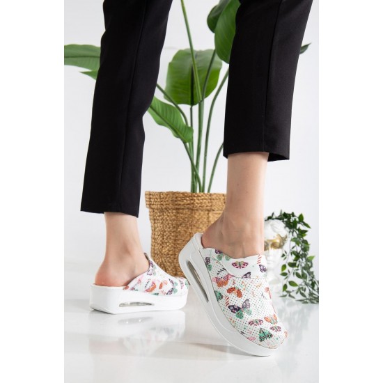 Yıldız Desenli Ortopedik Airmax Sabo Terlik