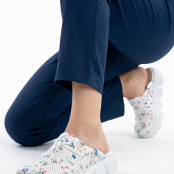 Yeni Konfor Hafif Taban Ortopedik Çiçekli Sabo Terlik  