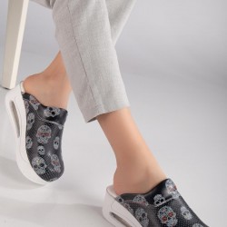 Kurukafa Desenli Ortopedik Airmax Orjinal Sabo Terlik 