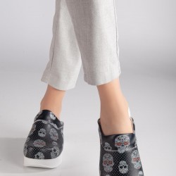 Kurukafa Desenli Ortopedik Airmax Orjinal Sabo Terlik 